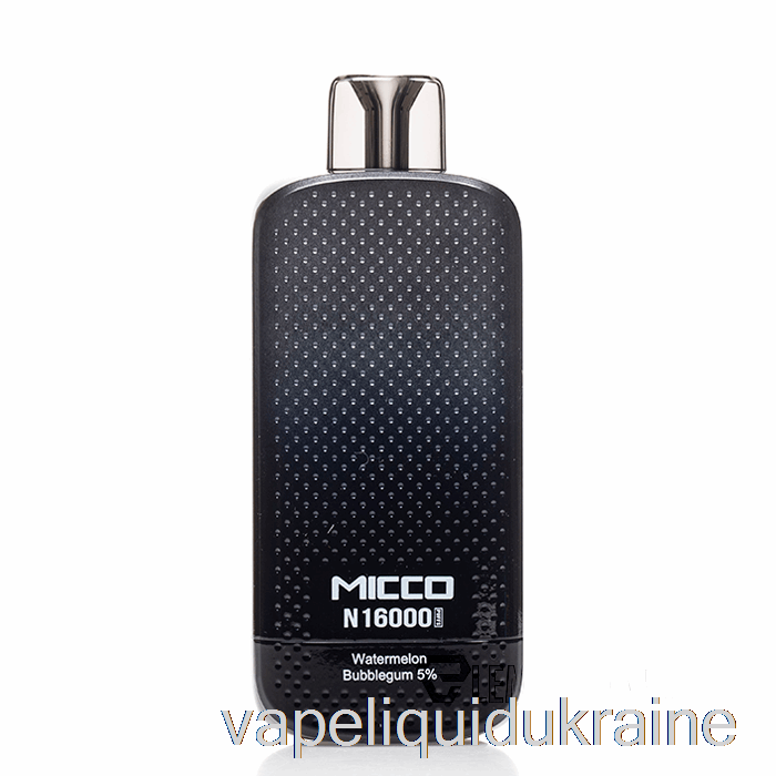 Vape Liquid Ukraine Horizontech Micco N16000 Disposable Watermelon Bubblegum